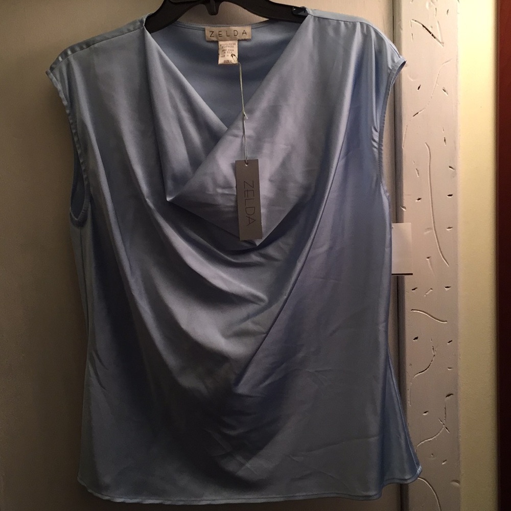 Zelda Pale Blue Camisole New With Tags
